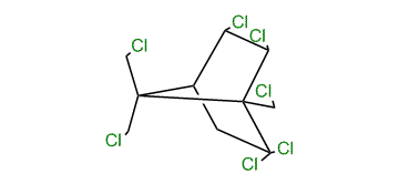 2,2,5-endo,6-exo,8c,9b,10a-Heptachlorobornane